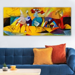 Wallity Lienzo Decorativo Multicolor 50 x 120 cm